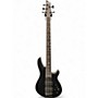 Used Schecter Guitar Research SLS ELITE-5 EVIL TWIN Satin Black Electric Bass Guitar Satin Black