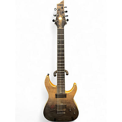 Used Schecter Guitar Research SLS ELITE 7 Antique Fade Burst Solid Body Electric Guitar