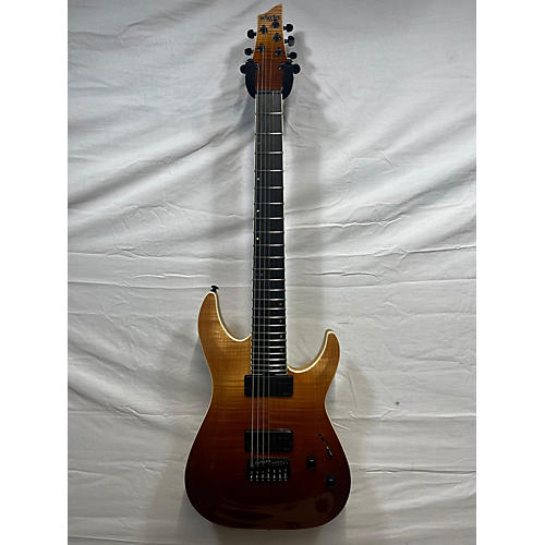 Schecter Guitar Research Used Schecter Guitar Research SLS ELITE 7 Solid Body Electric Guitar 2 Tone Sunburst