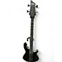 Used Schecter Guitar Research Used Schecter Guitar Research SLS Elite-4 Evil Twin Satin Black Electric Bass Guitar Satin Black