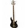 Used Schecter Guitar Research SLS Elite-4 Evil Twin Satin Black Electric Bass Guitar Satin Black