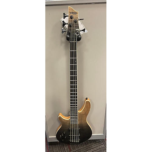 Schecter Guitar Research Used Schecter Guitar Research SLS Elite 5 Black Fade Burst Electric Bass Guitar black fade burst