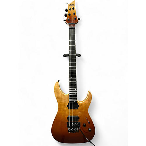 Schecter Guitar Research Used Schecter Guitar Research SLS Elite Rootbeer Solid Body Electric Guitar Rootbeer