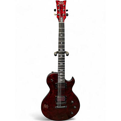 Used Schecter Guitar Research SOLO II APOCALYPSE RED REIGN Solid Body Electric Guitar