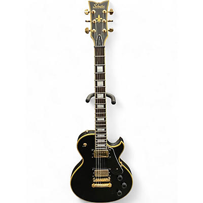 Schecter Guitar Research Used Schecter Guitar Research SOLO-II CUSTOM SATIN BLACK Solid Body Electric Guitar