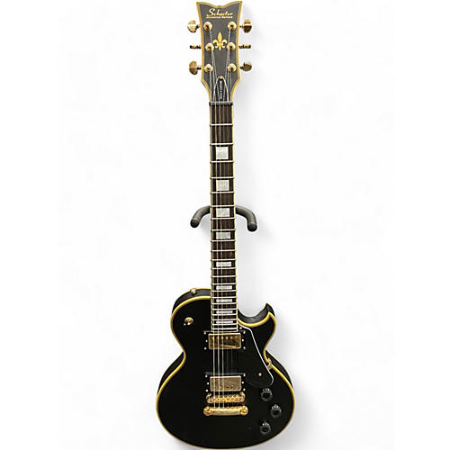 Schecter Guitar Research Used Schecter Guitar Research SOLO-II CUSTOM SATIN BLACK Solid Body Electric Guitar SATIN BLACK