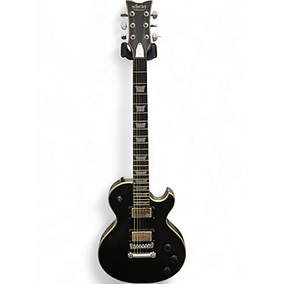 Used Schecter Guitar Research SOLO II PLATINUM Black Solid Body Electric Guitar