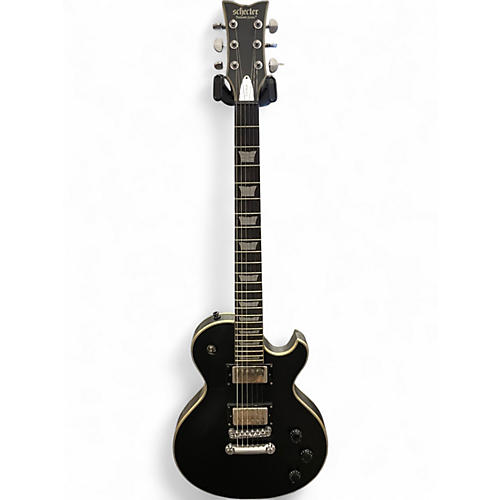 Used Schecter Guitar Research SOLO II PLATINUM Black Solid Body Electric Guitar Black