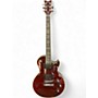 Used Schecter Guitar Research SOLO II SUPREME Flamed Red Burst Solid Body Electric Guitar Flamed Red Burst