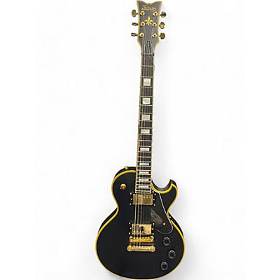 Schecter Guitar Research Used Schecter Guitar Research SOLO-iI CUSTOM Satin Black Solid Body Electric Guitar