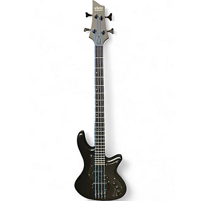Used Schecter Guitar Research STEALTH 4 Black Electric Bass Guitar