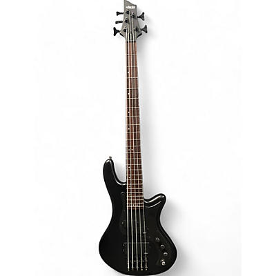 Schecter Guitar Research Used Schecter Guitar Research STEALTH 5 Black Electric Bass Guitar