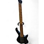 Used Schecter Guitar Research STEALTH 5 Black and Silver Electric Bass Guitar Black and Silver