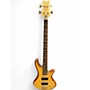 Used Schecter Guitar Research STILETTO DIAMOND STRING Natural Electric Bass Guitar Natural