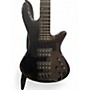 Used Schecter Guitar Research STILETTO STAGE-4 Black Electric Bass Guitar Black