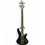 Used Schecter Guitar Research STILETTO STEALTH 4 Black Electric Bass Guitar Black