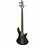 Used Schecter Guitar Research STILETTO STEALTH 4 SATIN BLACK Electric Bass Guitar SATIN BLACK