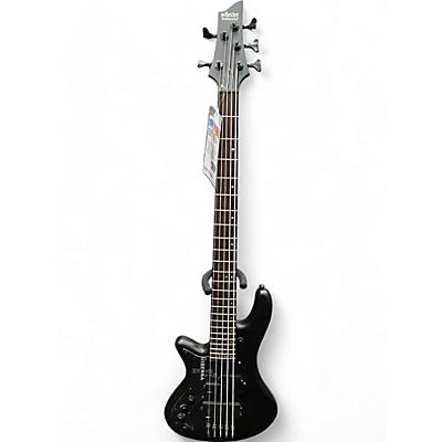 Schecter Guitar Research Used Schecter Guitar Research STILETTO STEALTH 5 Black Electric Bass Guitar