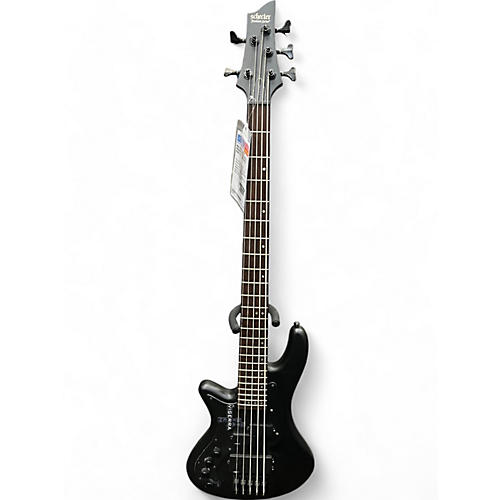 Schecter Guitar Research Used Schecter Guitar Research STILETTO STEALTH 5 Black Electric Bass Guitar Black