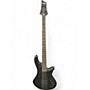 Used Schecter Guitar Research STILETTO STEALTH Black Electric Bass Guitar Black