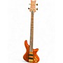 Used Schecter Guitar Research STILETTO STUDIO-4 ORANGE NATURAL Electric Bass Guitar ORANGE NATURAL