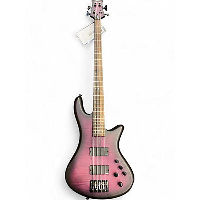 Schecter Guitar Research Used Schecter Guitar Research STILETTO STUDIO 4 STRING PURPLE BURST Electric Bass Guitar