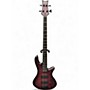 Used Schecter Guitar Research STILLETO STUDIO 4 Purple Electric Bass Guitar Purple
