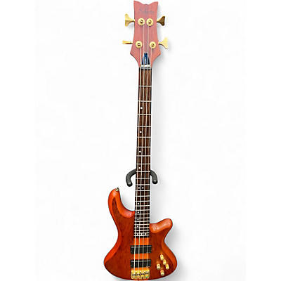Used Schecter Guitar Research STUDIO 4 SATIN HONEY Electric Bass Guitar