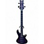 Used Schecter Guitar Research STUDIO 4 Trans Purple Electric Bass Guitar Trans Purple
