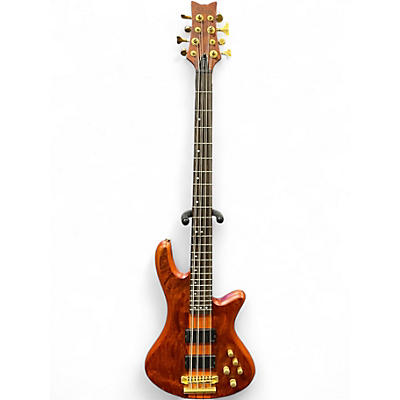 Used Schecter Guitar Research STUDIO-8 Natural Electric Bass Guitar