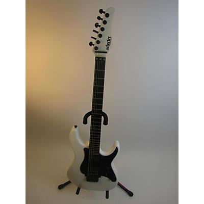 Schecter Guitar Research Used Schecter Guitar Research SUN VALLEY Arctic White Solid Body Electric Guitar