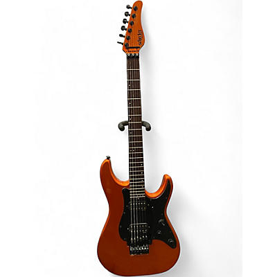 Used Schecter Guitar Research SUN VALLEY SUPER SCHREDDER Orange Solid Body Electric Guitar