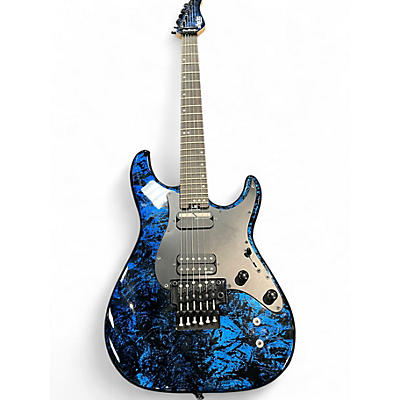 Used Schecter Guitar Research SUN VALLEY SUPER SHREDDER BLUE REIGN Solid Body Electric Guitar