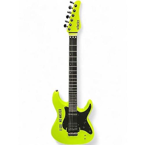 Used Schecter Guitar Research SUN VALLEY SUPER SHREDDER FR BIRCH GREEN Solid Body Electric Guitar BIRCH GREEN