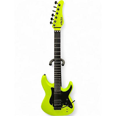 Used Schecter Guitar Research SUN VALLEY SUPER SHREDDER FR Green Solid Body Electric Guitar