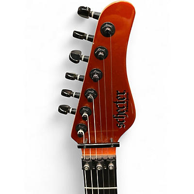 Used Schecter Guitar Research SUN VALLEY SUPER SHREDDER FR LAMBO ORANGE Solid Body Electric Guitar