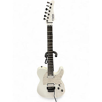 Used Schecter Guitar Research SUN VALLEY SUPER SHREDDER PT FR Classic White Solid Body Electric Guitar