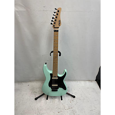 Schecter Guitar Research Used Schecter Guitar Research SUN VALLEY SUPER SHREDDER SEA FOAM GREEN Solid Body Electric Guitar