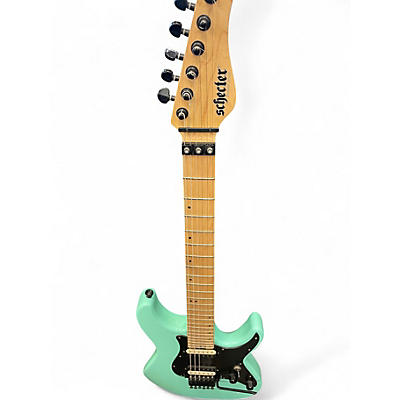 Used Schecter Guitar Research SUN VALLEY SUPER SHREDDER Seafoam Green Solid Body Electric Guitar