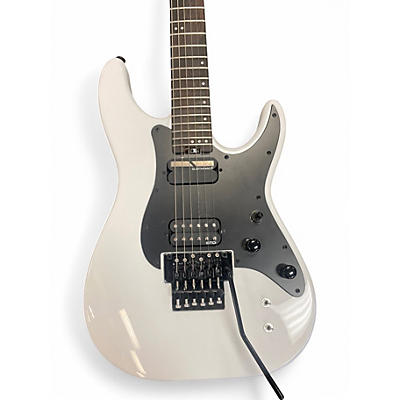 Used Schecter Guitar Research SUN VALLEY SUPER SHREDDER White Solid Body Electric Guitar