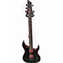 Used Schecter Guitar Research SUNSET 6 ET EVERTUNE Black Solid Body Electric Guitar Black