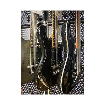 Schecter Guitar Research Used Schecter Guitar Research SUNSET DLX FR Black Solid Body Electric Guitar