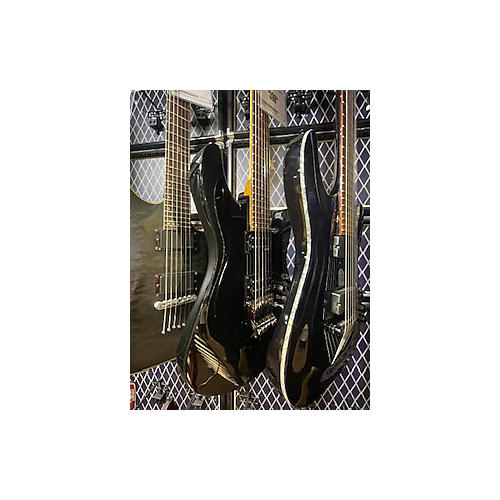 Schecter Guitar Research Used Schecter Guitar Research SUNSET DLX FR Black Solid Body Electric Guitar Black