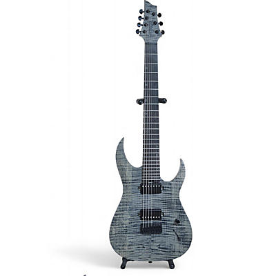 Schecter Guitar Research Used Schecter Guitar Research SUNSET EXTREME 7 GREY GHOST Solid Body Electric Guitar