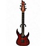 Used Schecter Guitar Research SUNSET EXTREME Crimson Red Burst Solid Body Electric Guitar Crimson Red Burst