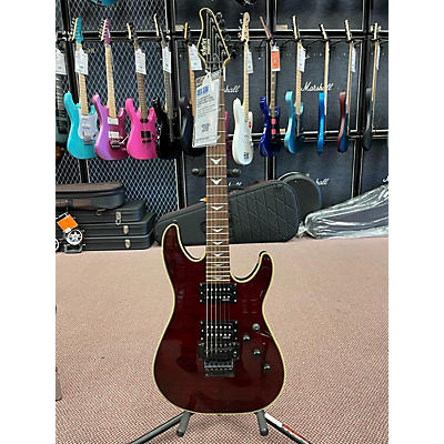 Schecter Guitar Research Used Schecter Guitar Research SUNSET EXTREME Maroon Solid Body Electric Guitar