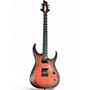 Used Schecter Guitar Research SUNSET EXTREME SCARLET BURST Solid Body Electric Guitar SCARLET BURST