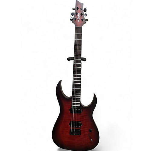 Used Schecter Guitar Research SUNSET EXTREME SCARLETT Solid Body Electric Guitar SCARLETT