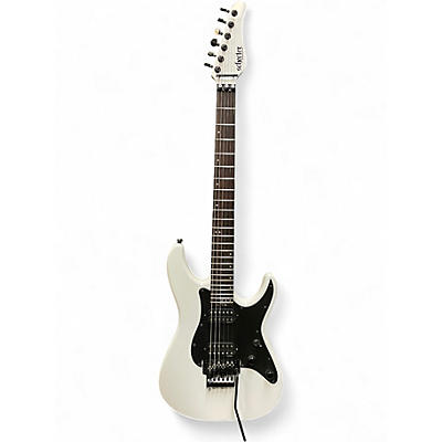 Used Schecter Guitar Research SUNVALLEY SUPER SHREDDER Alpine White Solid Body Electric Guitar