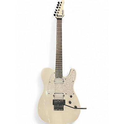 Schecter Guitar Research Used Schecter Guitar Research SVSS PTFR METALLIC WHITE Solid Body Electric Guitar